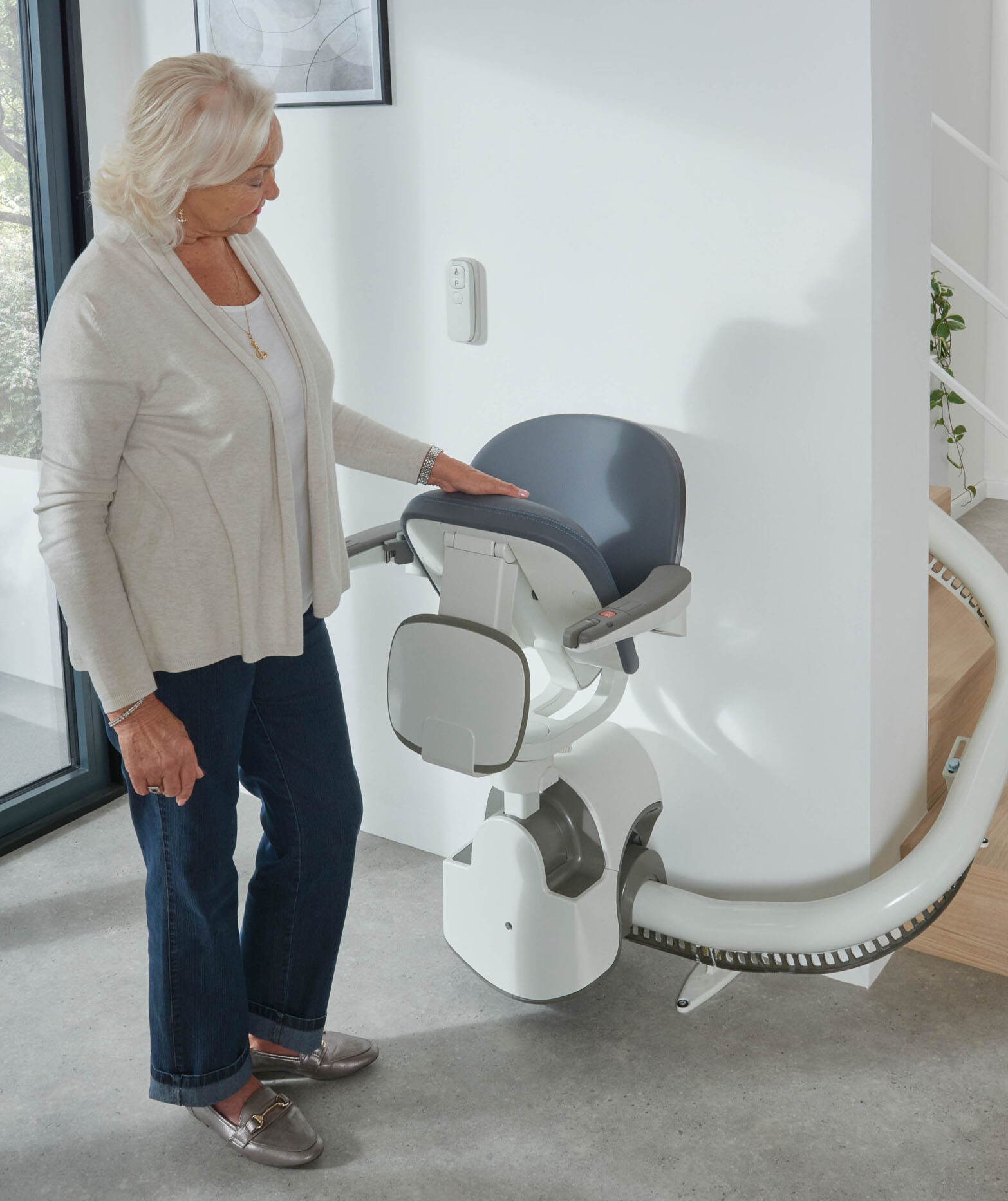 Minivator Curved Stairlift